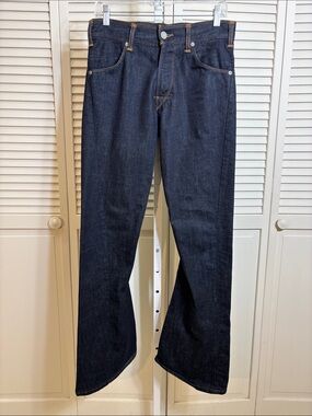 Vintage Levi's Dark Blue Bootcut Women's Engineered Twisted Jeans Size 29
